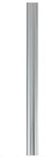 Matthews AT-48-DR-CR Atlas Indoor/Outdoor 48-inch Downrod, Ceiling Fan Accessory, Polished Chrome