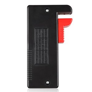 D-FantiX Digital Battery Tester, Universal Battery Checker Household Battery Testers for AAA AA C D 9V 1.5V Small Batteries Button Cell (Model: BT-168D)