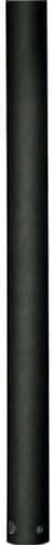 Matthews AT-48DR-BK Atlas Indoor/Outdoor 48-inch Downrod, Ceiling Fan Accessory, Black