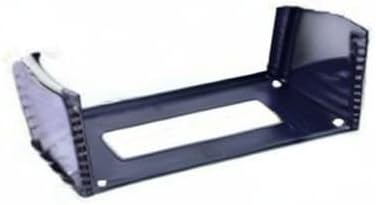 Raising Electronics 4U Wall Mount Open Frame 19 Inch Server Equipment Rack Threaded 15 Inch depth Black (4U)