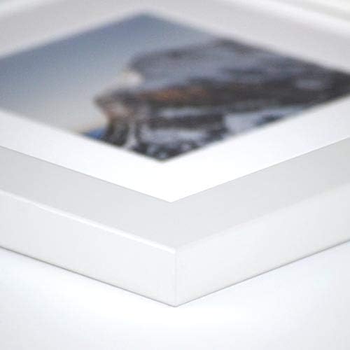 Frame It Easy 33 x 15 White Wood Frame (Derby)