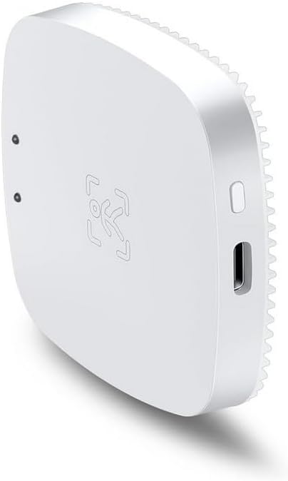 Smart Zigbee/WiFi Motion Sensor, Human Presence Motion Sensor with PIR and Millimeter Wave Detection, Static Presence Recognition, Light and Environmental Monitoring(D)