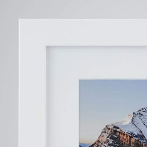 Frame It Easy 33 x 22 White Wood Frame (Derby)