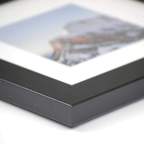 Frame It Easy 33 x 29 Black Wood Frame (Derby)