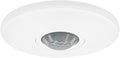 Maxxima Ceiling Mount 360 Degree PIR Occupancy Sensor - Hard-Wired Motion Sensor, 120V LED Compatible, Automatic Sensing Solution for Indoor Use at Max Height 10ft, Ideal for Closets and Pantries