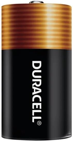 DURACELL Coppertop C Batteries, C Battery with Long-Lasting Power, All-Purpose Alkaline C Battery for Household and Office Devices