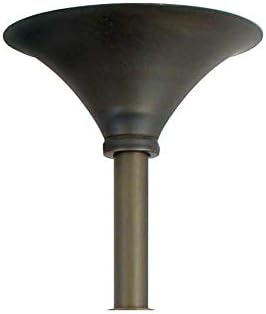 Matthews AT-48DR-BK Atlas Indoor/Outdoor 48-inch Downrod, Ceiling Fan Accessory, Black