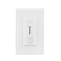 Dimmer Switch and LED Driver Single Integrated Unit, 120V AC to 24V DC, 60Watt Wall Dimmer Switch, Driver and dimmer Switch 2 in 1, for Most Single Color 24V LED Strip Light, 1 Pack