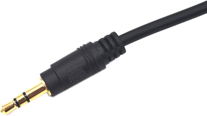 Kework 12 Inch 1/8” 3.5mm TRS Splitter Audio Cable, 1 Male to 5 Female 3.5mm Plug Extender Headphone Cable, 3.5mm 3 Pole Stereo Jack Extension Adapter Headset Aux Cord