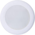 TOPELER 6Inch LED Disk Light, 15W Dimmable Surface Flush Mount Ceiling Light, 1000Lm 5000K Daylight, Installs into Junction Box Or Recessed Can, ETL & FCC Listed, White