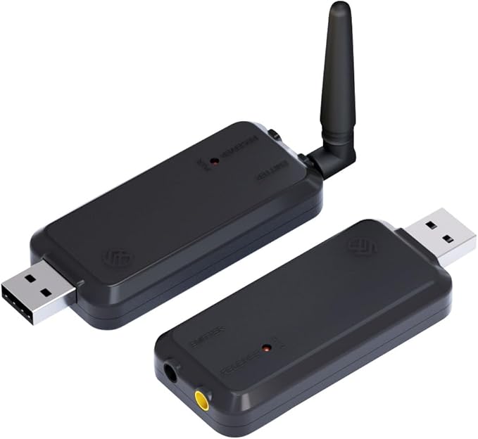 SPENFiLY Wireless IR Signal Booster – Infrared Repeater Kit with Long‑Distance Transmission, Compatible with TVs, Media Players, Air Conditioners & Other IR Appliances (Control of ２ Devices)
