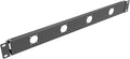QiaoYoubang 1U Hinged 4D Rack Panel 4 D-Series XLR HDMI Audio Rack Mount Panel for 19 inches Rack Mount (4D)