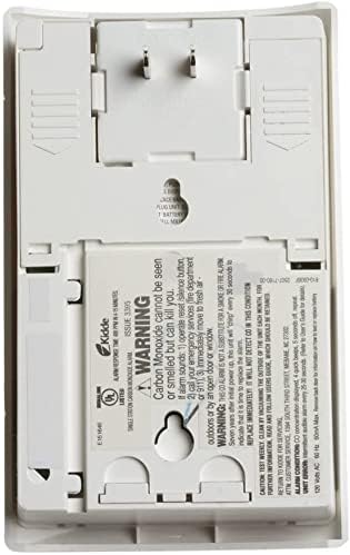 Kidde Carbon Monoxide Detector, Plug In Wall with 9-Volt Battery Backup, Digital LED Display - 6 Pack