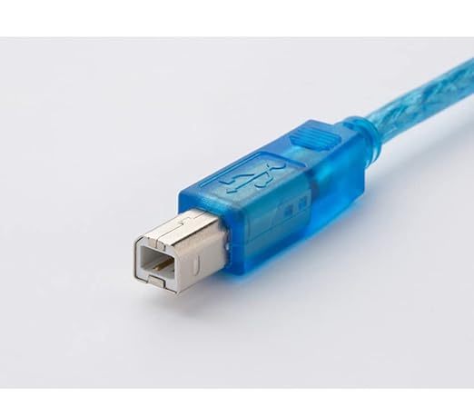 USB-AK/SA/SK Applicable AK/SA/SK Display and Control Man-Machine Interface Touch Screen Programming Data Cable USB Communication Cable Transparent (Blue 2m)