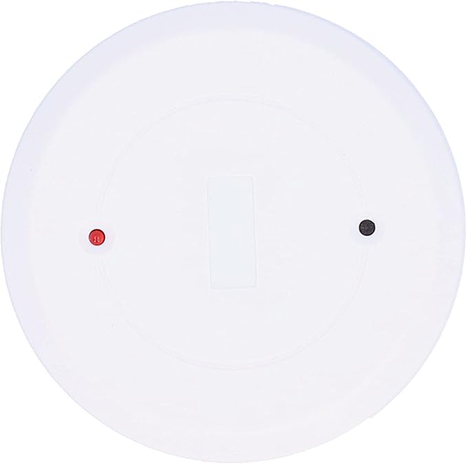 Wired Glass Break Detector Door Window Glass Break Detector Round Break in Sensor Tamper Alarm Ceiling or Wall Mount