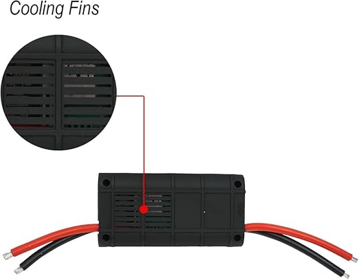 The Perfect Part Battery Monitor - 200A DC Amp Meter, Power Monitor with LCD Display for Clear Reading, RV Battery Monitor to Calculate the Voltage, Current, Power, Discharge Time, Power Meter Monitor
