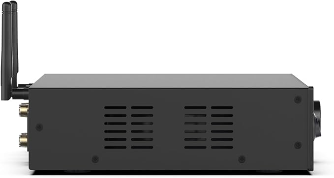 Arylic A100 Wireless Full Digital HiFi Amplifier with FM Radio, 100W×2 WiFi & Bluetooth Audio Receiver, Supports AirPlay, Spotify Connect,Multiroom, Ideal for KTV, Home Theater, and Broadcasting.