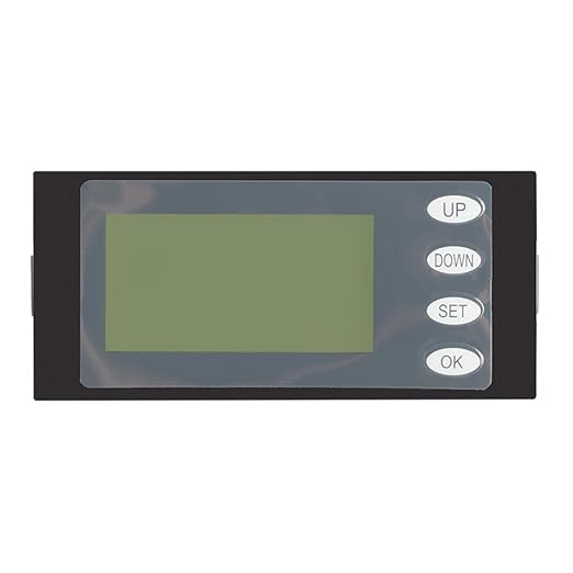 SagaSave AC Multimeter, 80-260V 100A Digital LCD HD Display Multi-Function Power Monitor, Display Power Monitor