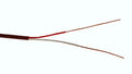 EASTWIRE Thermostat Wire, Solid Copper Wire, 18 Gauge Conductor, ETL Listed CL2 Power Limited Circuit Cable for Indoor/Outdoor Low Voltage Applications Use,Brown (18/2, 100ft)