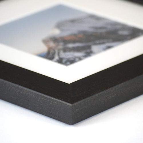 Frame It Easy 33 x 21 Coffee Wood Frame (Derby)