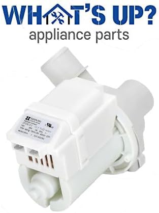 [What'sUp?] DPO40-012 Washer Drain Pump Motor Compatible with LG & Kenmore, Replaces 5859EA1004P, DP040-012, 4681EA1007A, AP5672914, PS7785119, EAP7785119