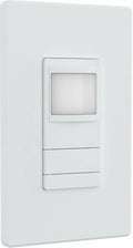 Lithonia Lighting SensorSwitch Wall Mount Motion Sensor Switch, Passive Infrared Wall Switch and Occupancy Sensor, WSXA Series, Single Relay, White (WSXA WH)