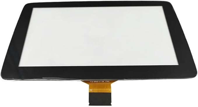 Lskioer 7" Touch Screen, New Information Display Radio GPS Navigation Touch Screen Glass Compatible with Mazda 3 2014 2015 2016, Replace BHP1611J0D, K40005A29F