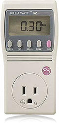 P3 International P4460 Kill A Watt EZ Electricity Usage Monitor, grey (5-Pack)