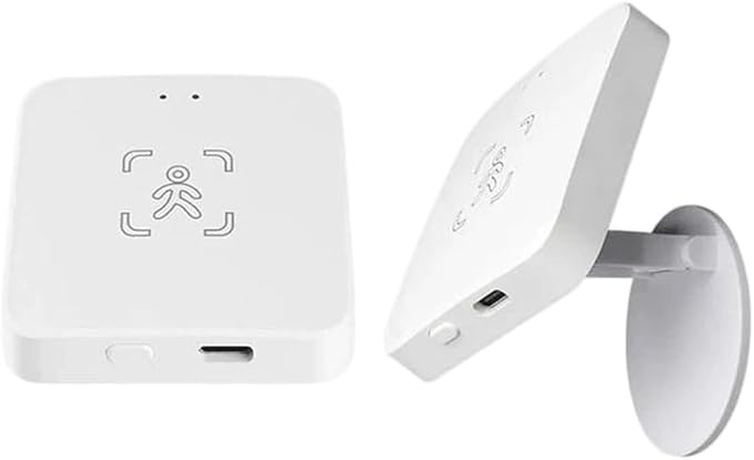 Startbuymore Human Presence Sensor For Zigpee/W1Fi, 5.8G/24G PIR Wired Motion Detector With Millimeter Wave Detection, Compatible TAYA Smert Home(D)