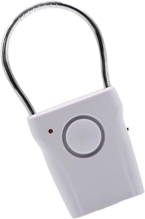 Wireless Door and Window Safety Sensors, Touch Vibration Detection, 120 Alarm Sound, Three Alarm Modes for Burglar Alarm System at Home