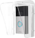 Doorbell Rain Cover Weatherproof Compatible for Ring/Blink/Google Nest Video Doorbell, Large Acrylic Doorbell Cover Protector for Outside Camera Doorbell/Door Keypad/Attendance Machine