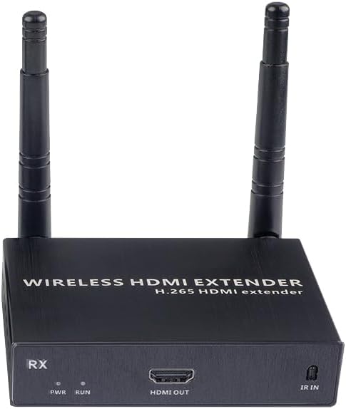 EXVIST 100M 1080P 60FPS Wireless HDMI Extender 1x Receiver Only, Up to 328ft, IR Support, Suitable for Transmitting Video from Laptop, PC, YouTube, Xbox One, PS4 to HDTV or Projector