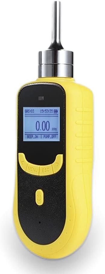 ATO Portable High Sensitivity Chlorine (Cl2) Gas Leak Detector, 0 to 50 ppm, with Sound and Light Alarm