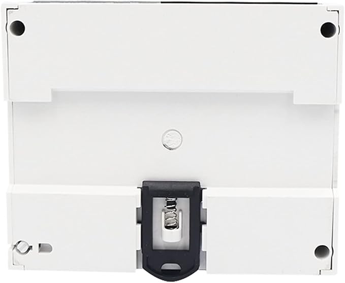 Tyenaza Energy Meter, Digital 3 Phase Energy Meter, LCD Display White ABS Housing 50Hz Electricity Usage Monitor 230 400V