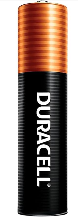 DURACELL Coppertop AAA Batteries with Power Boost Ingredients, Triple A Batteries with Long-Lasting Power, Alkaline AAA Battery for Household and Office Devices