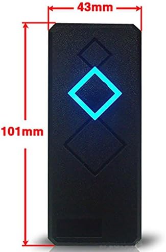 MENGQI-CONTROL TCPIP 2 Doors Magnetic Lock(600LBS) Access Control Systems Request to Exit Detector Motion Sensor 110V Metal Power Supply Box+Card & Fobs
