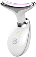 Face Neck Tool for Skin Care, Electric Neck Face Lifting Device for Wrinkle Removal (White)