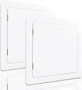 Morvat Access Panel 14x14 Inch for Drywall & Ceiling with Door, Heavy-Duty Durable ABS Plastic & Easy Install Access Box, Wall Hole Cover Plate for Plumbing & Electrical Cables & Wiring, White, 2 Pack