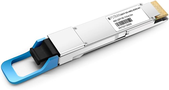 OPSTRAN 400GBASE-XDR4 QSFP-DD PAM4 Optical Transceiver Module Compatible with AVAGO Broadcom AFCT-91DRPHZ 1310nm 2km DDM MPO-12/APC SMF Support 4 x 100G-FR