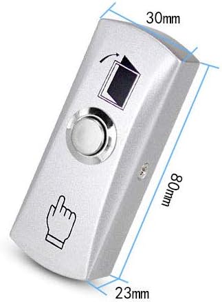 MENGQI-CONTROL 4 Doors RFID/Password Door Lock System Smart Access Control Keyless Entry Systems Keypad Reader Electric Magnetic Lock 110V Power Supply Box (Phone APP Remote Open Door)