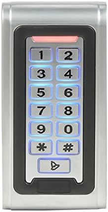 MENGQI-CONTROL 2 Doors PIR Exit Motion Sensor Access Control Metal Waterproof Keypad Reader Big Space Power Supply Box(can Put in Backup Battery) Strike Lock Digital Lock System