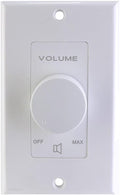 100W Impedance Matching Rotary Volume Control with White, Almond & Ivory Plates