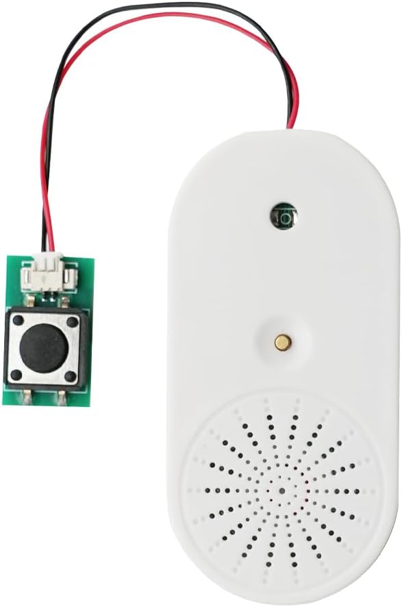 Sound Module Voice Chip,16MB Push Button Control Activated MP3 Audio Box for Gift Box,Crafts, Christmas,New Year Greeting Gifts Cards Box Support USB Download Music with Speaker.
