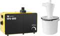 FoxAlien 800W Desktop Dust Collector HFS-800 with Cyclone Dust Separator for CNC Cutting Woodworking, Air Filtration System with HEPA and Carbon Filter, Airflow Adjustable（110V）
