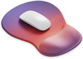 ErgoComfort Gel Wrist Rest Mouse Pad-Ergonomic Office Mousepad with Wrist Support-Non-Slip, Design Desk Accessories Mat for Home&Game Decor (08Sunset Fade)