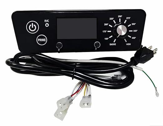 Pit Boss Control Board, Digital Thermostat Control Board Kit Replacement for Pit BOSS PBV3P1 Vertical Pellet Smoker