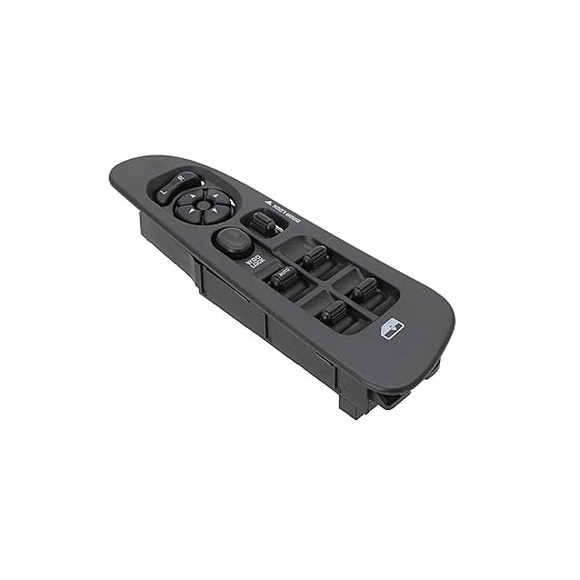 Power Window Switch Fits for 2002-2010 Dodge Ram 1500 2500 3500, 2001-2004 Dodge Dakota, Driver Side Control Door vidrios Master Switch OEM 56049805AB