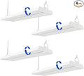 JTT 200/150/100W LED Linear Shop Lights,2FT 30000LM 360° Adjustable Led High Bay Lights 4/5000K Daylight 120-277V,Led Garage Light for Shop Workshop Commercial Supermarket Warehouse Basement,4-Pack
