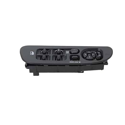 Power Window Switch Fits for 2002-2010 Dodge Ram 1500 2500 3500, 2001-2004 Dodge Dakota, Driver Side Control Door vidrios Master Switch OEM 56049805AB
