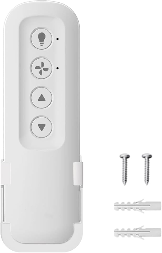 Prichor 99770 Ceiling Fan Remote Control (Remote ONLY) for Hunter 99770 99392 99813, Universal Remote with 3 Speeds & Light Dimmer